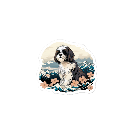 Aloha Shih Tzu - Sticker