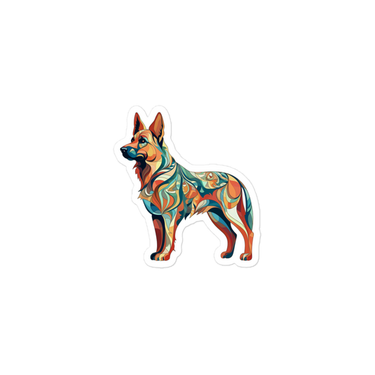 Nouveau German Shepherd - Sticker