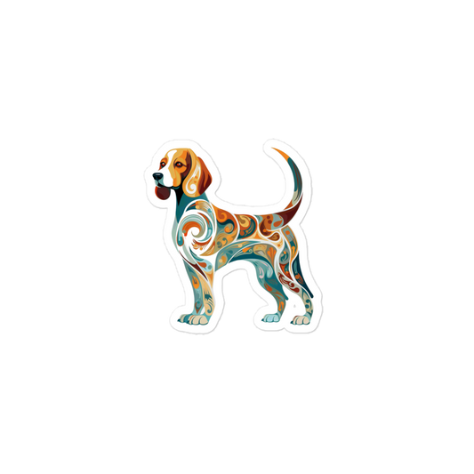 Nouveau Beagle - Sticker