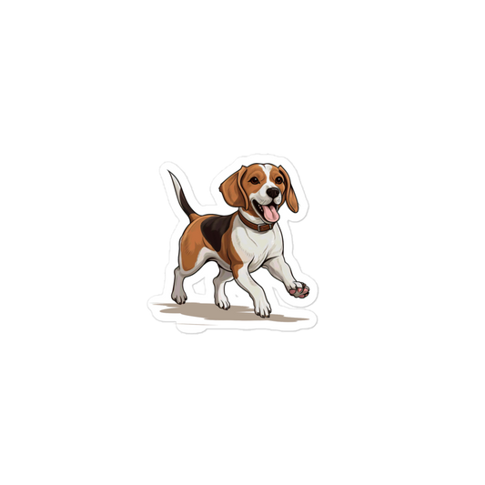 Playful Puppers Beagle - Sticker