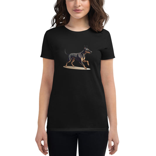 Playful Puppers Doberman - Women's Tee