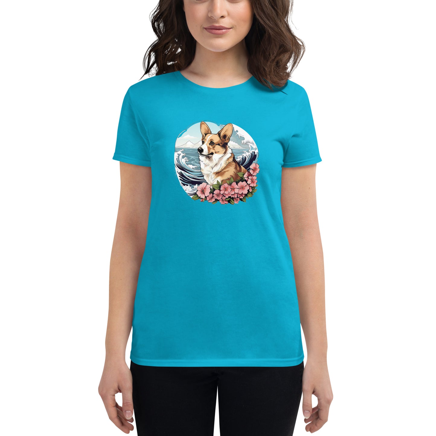 Aloha Corgi - Women's Tee