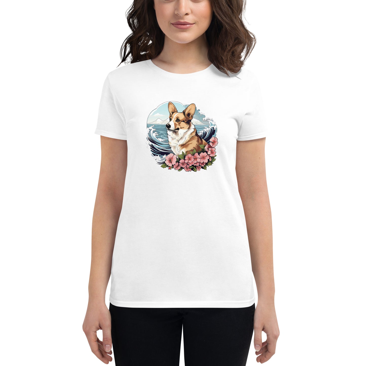 Aloha Corgi - Women's Tee