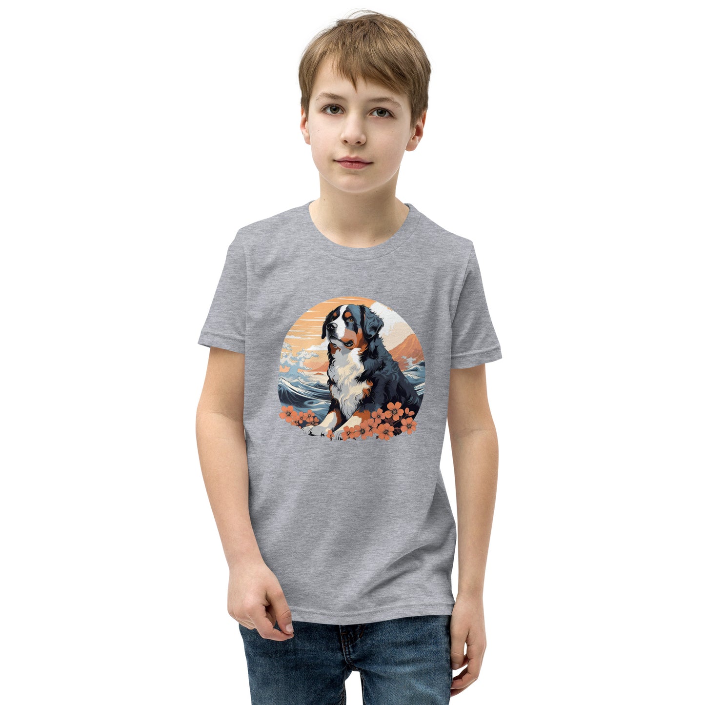 Aloha Bernese Mountain Dog - Youth Tee