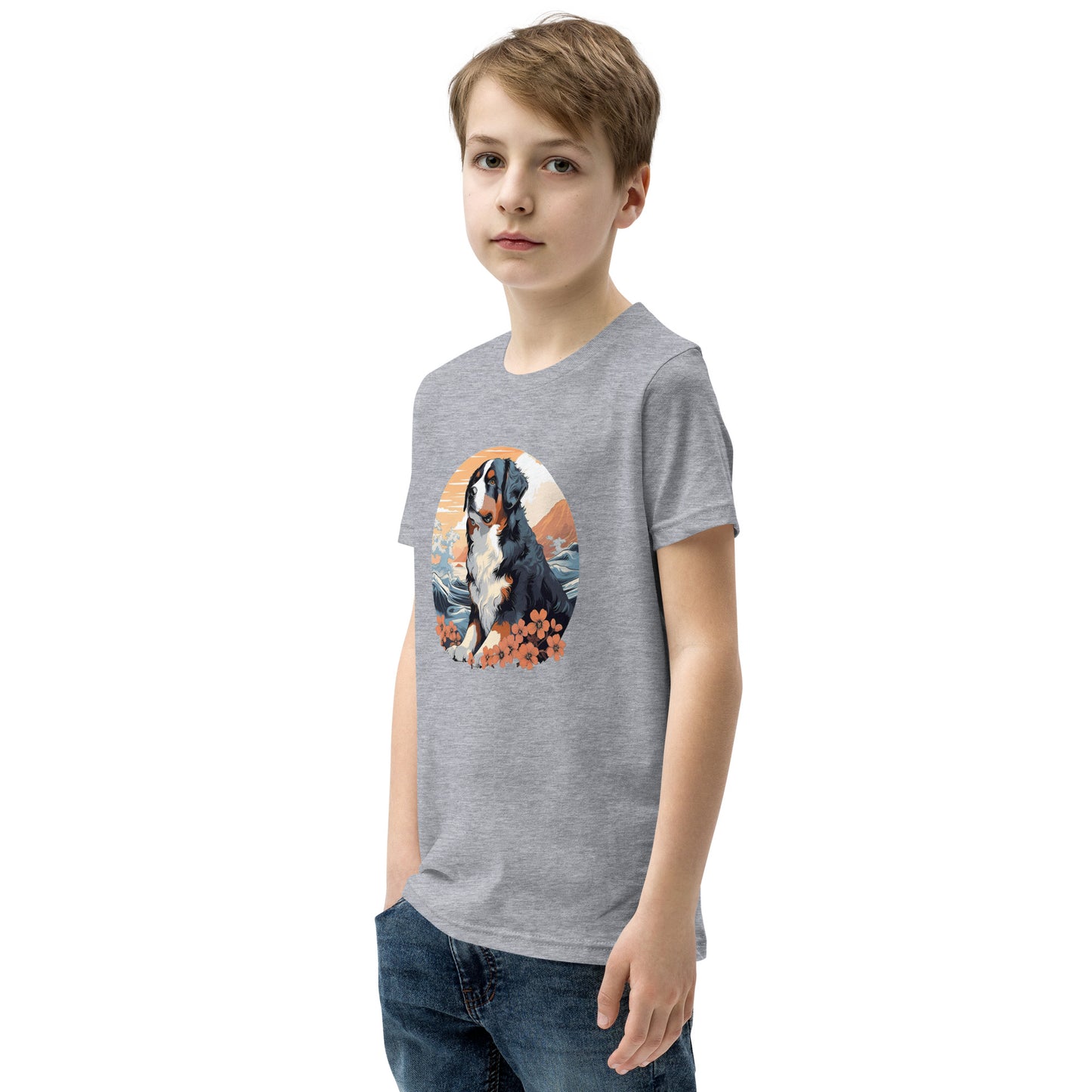 Aloha Bernese Mountain Dog - Youth Tee