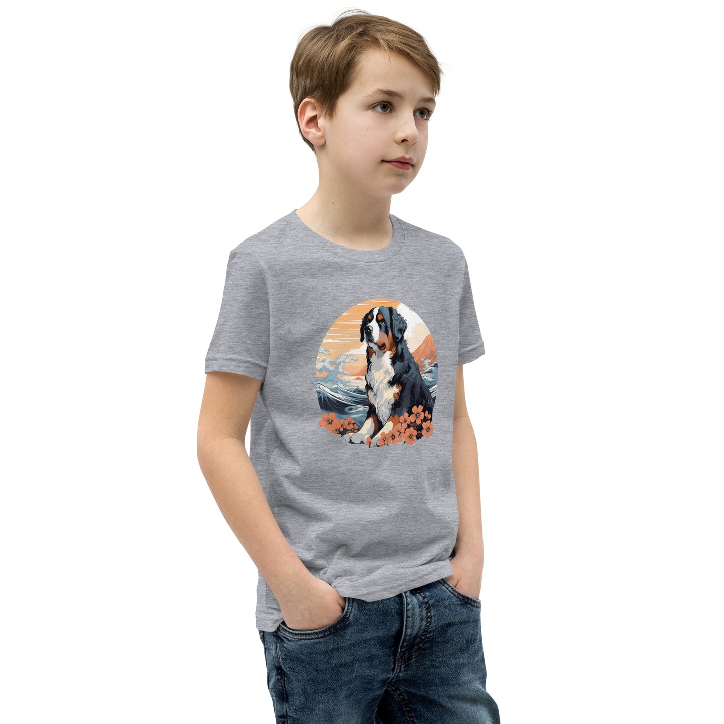 Aloha Bernese Mountain Dog - Youth Tee