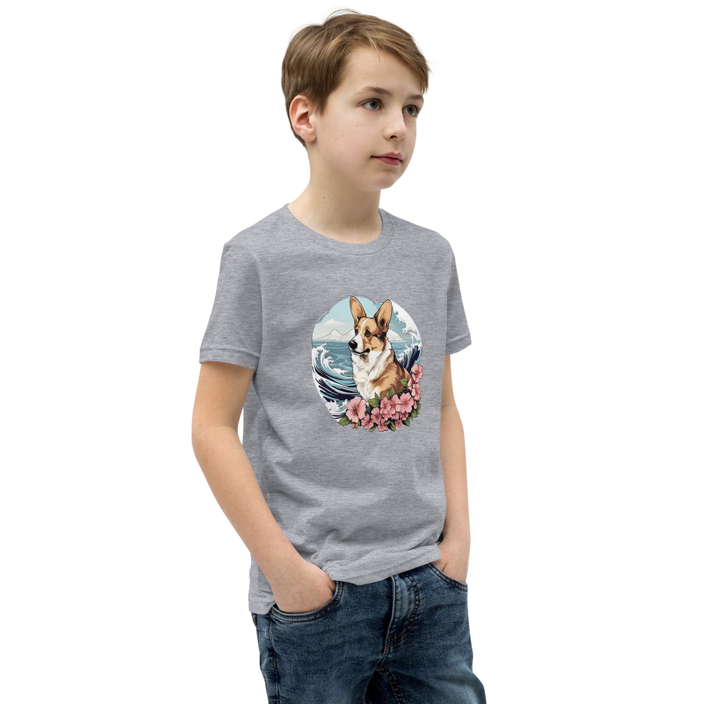 Aloha Corgi - Youth Tee