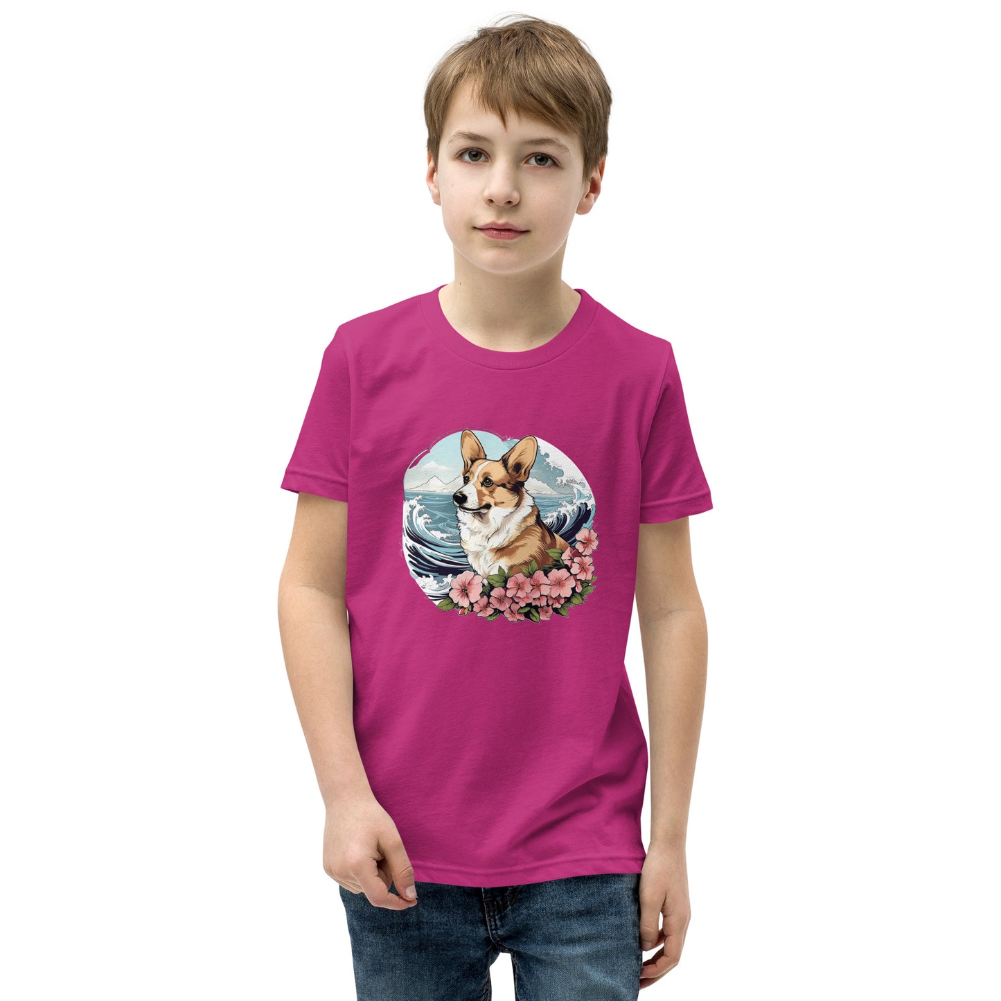 Aloha Corgi - Youth Tee