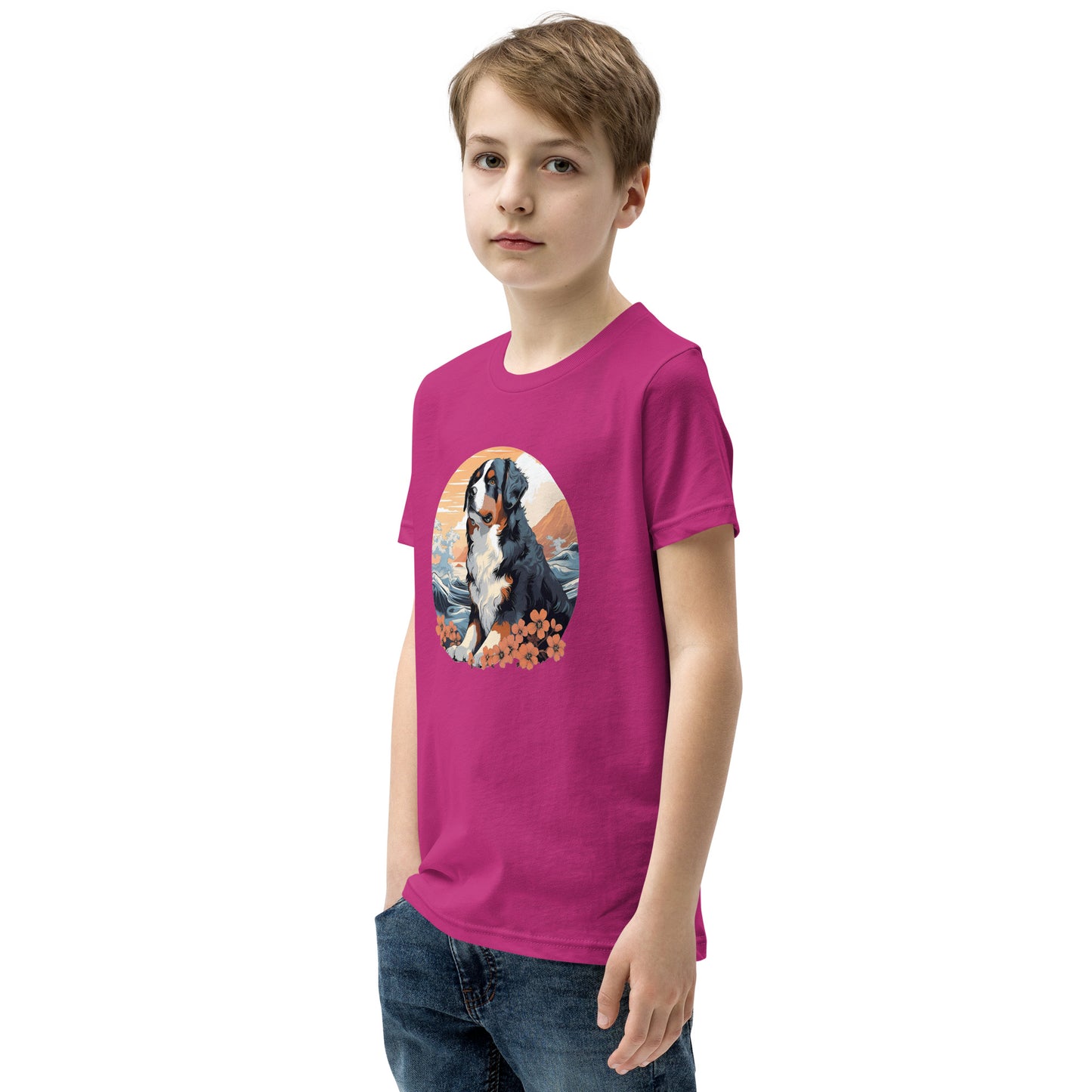 Aloha Bernese Mountain Dog - Youth Tee