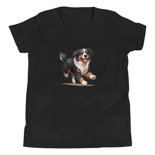 Playful Puppers Bernese Mountain Dog - Youth Tee