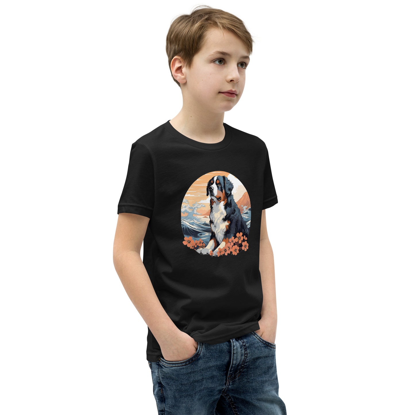 Aloha Bernese Mountain Dog - Youth Tee