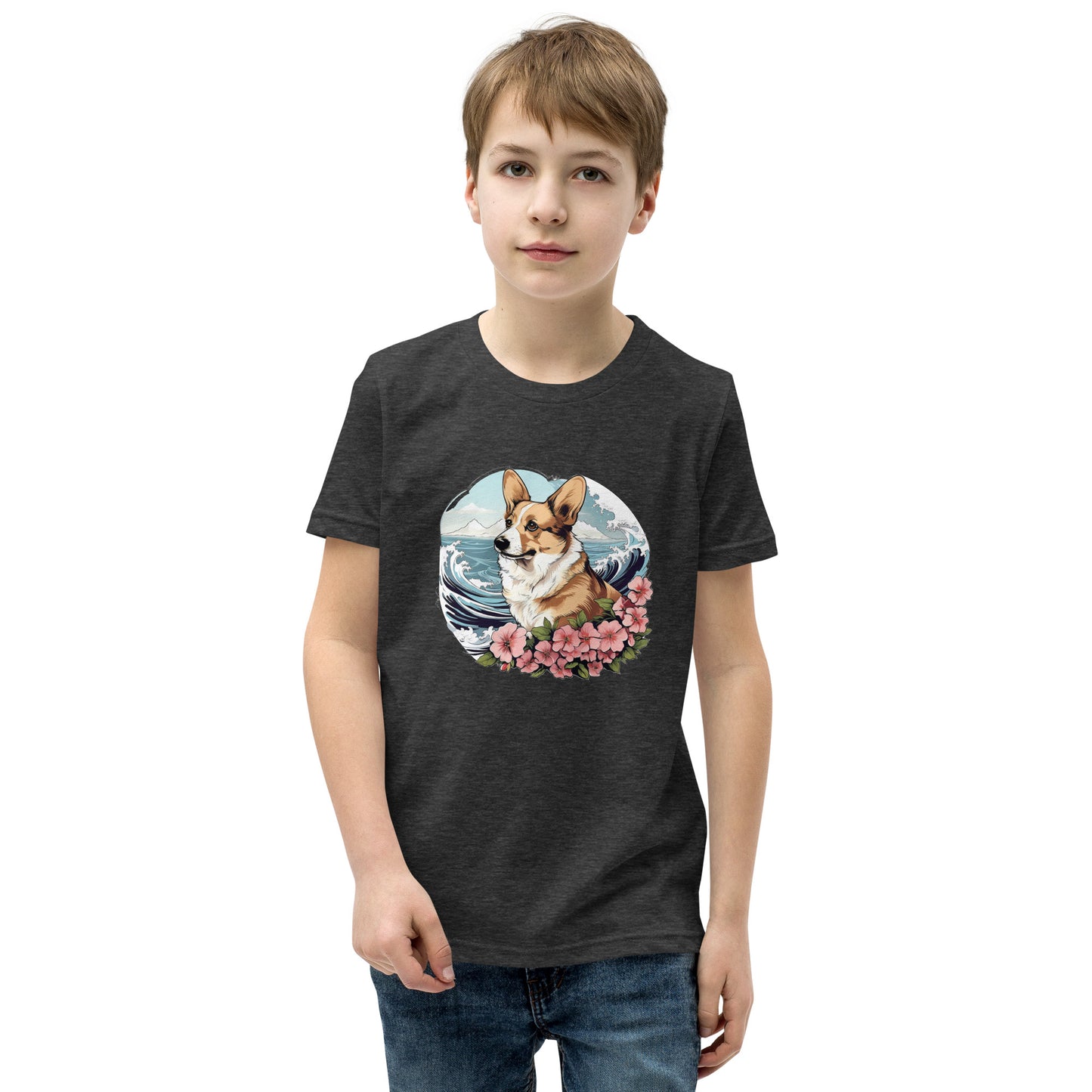 Aloha Corgi - Youth Tee