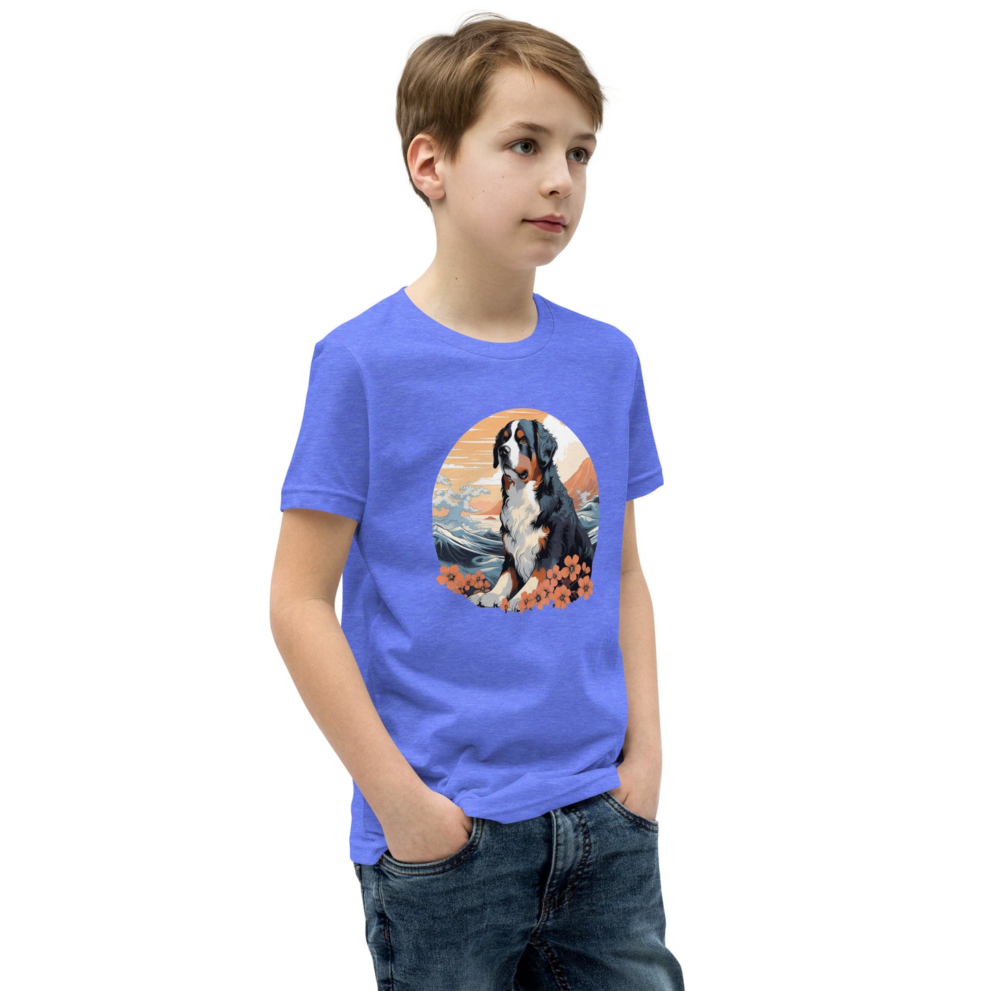 Aloha Bernese Mountain Dog - Youth Tee