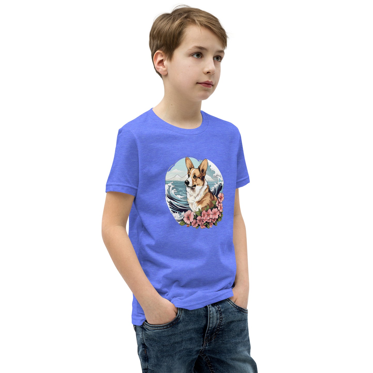 Aloha Corgi - Youth Tee