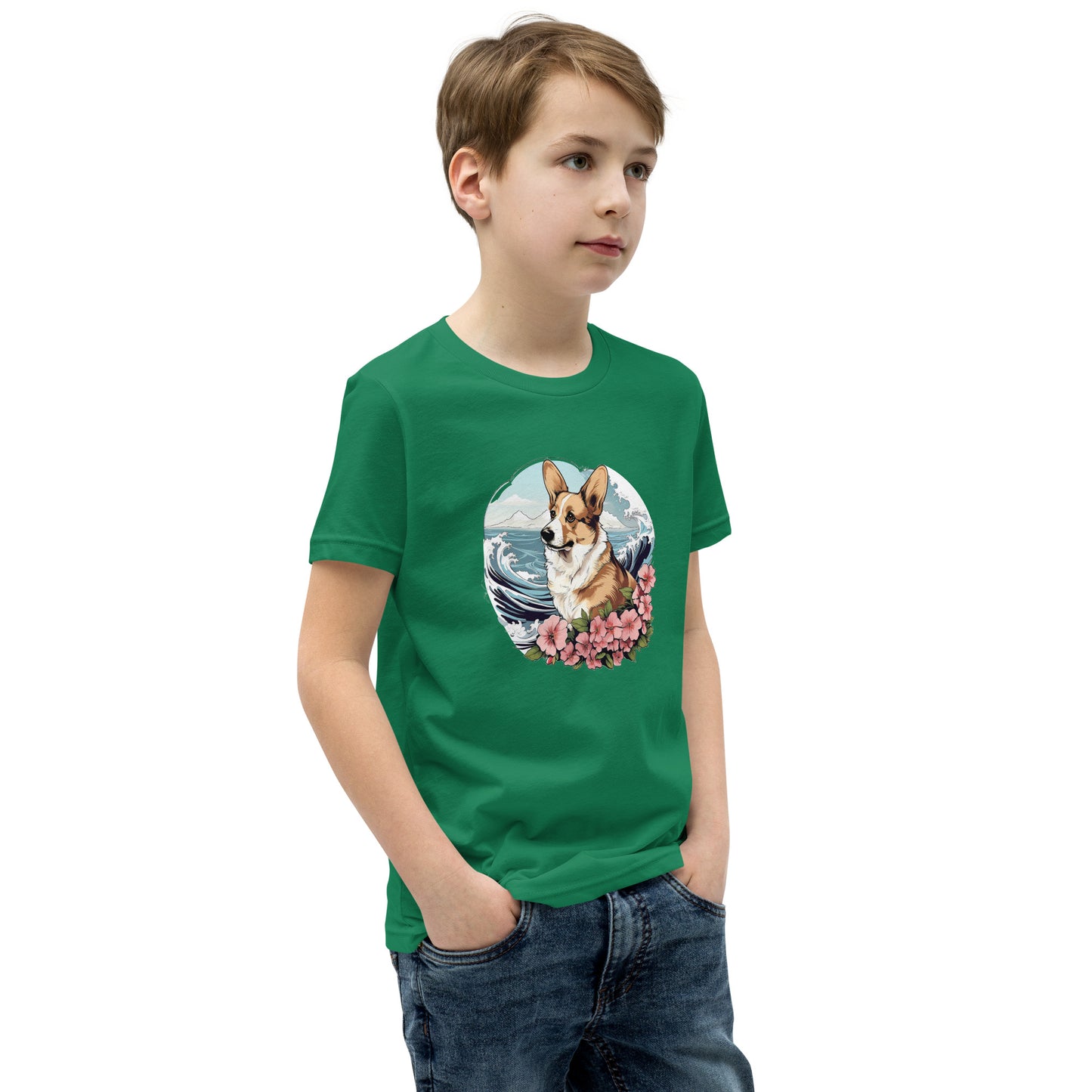 Aloha Corgi - Youth Tee