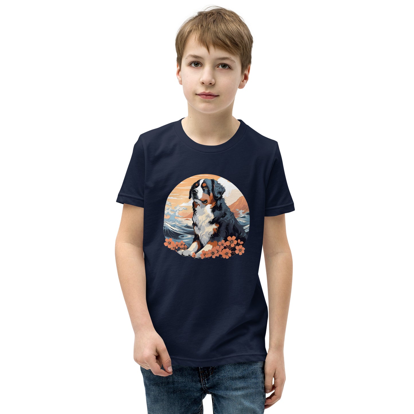 Aloha Bernese Mountain Dog - Youth Tee