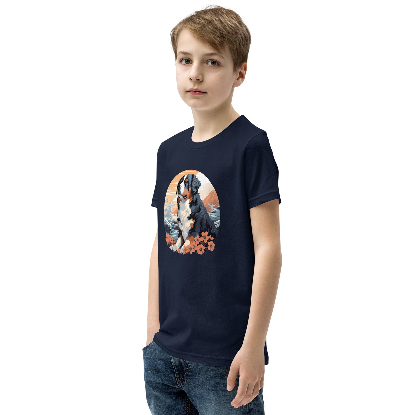 Aloha Bernese Mountain Dog - Youth Tee