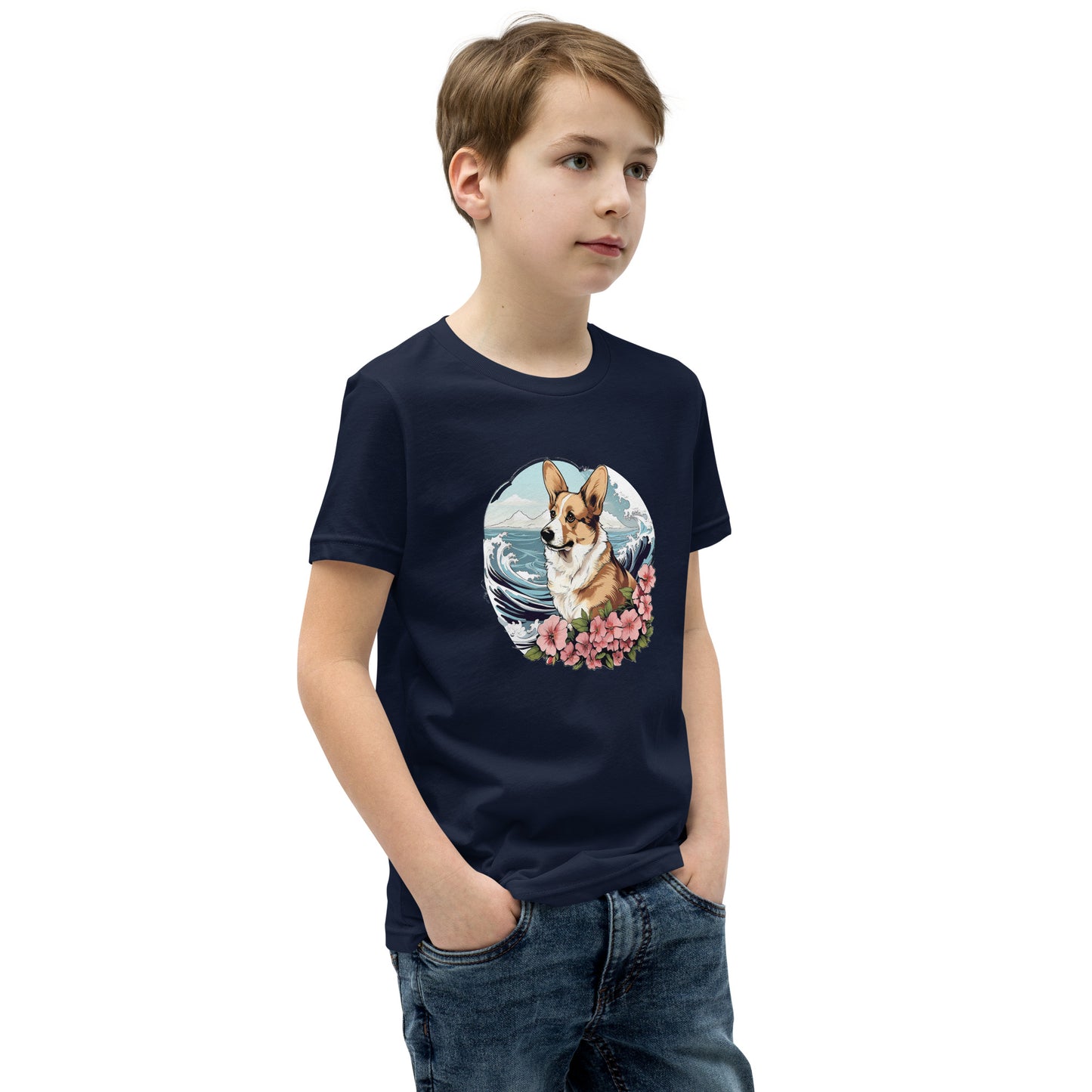 Aloha Corgi - Youth Tee