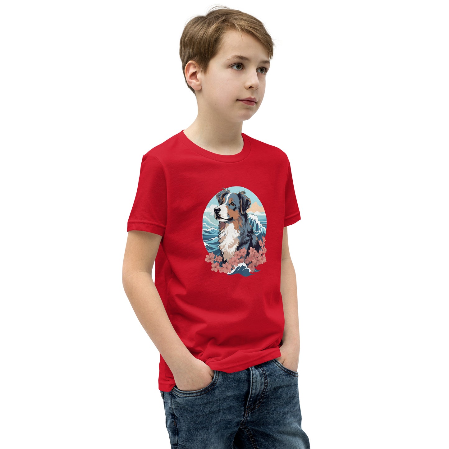 Aloha Australian Shepherd - Youth Tee