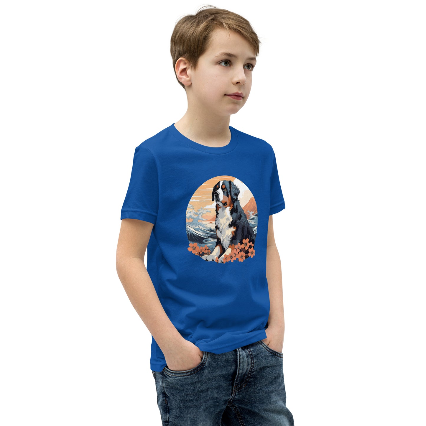 Aloha Bernese Mountain Dog - Youth Tee