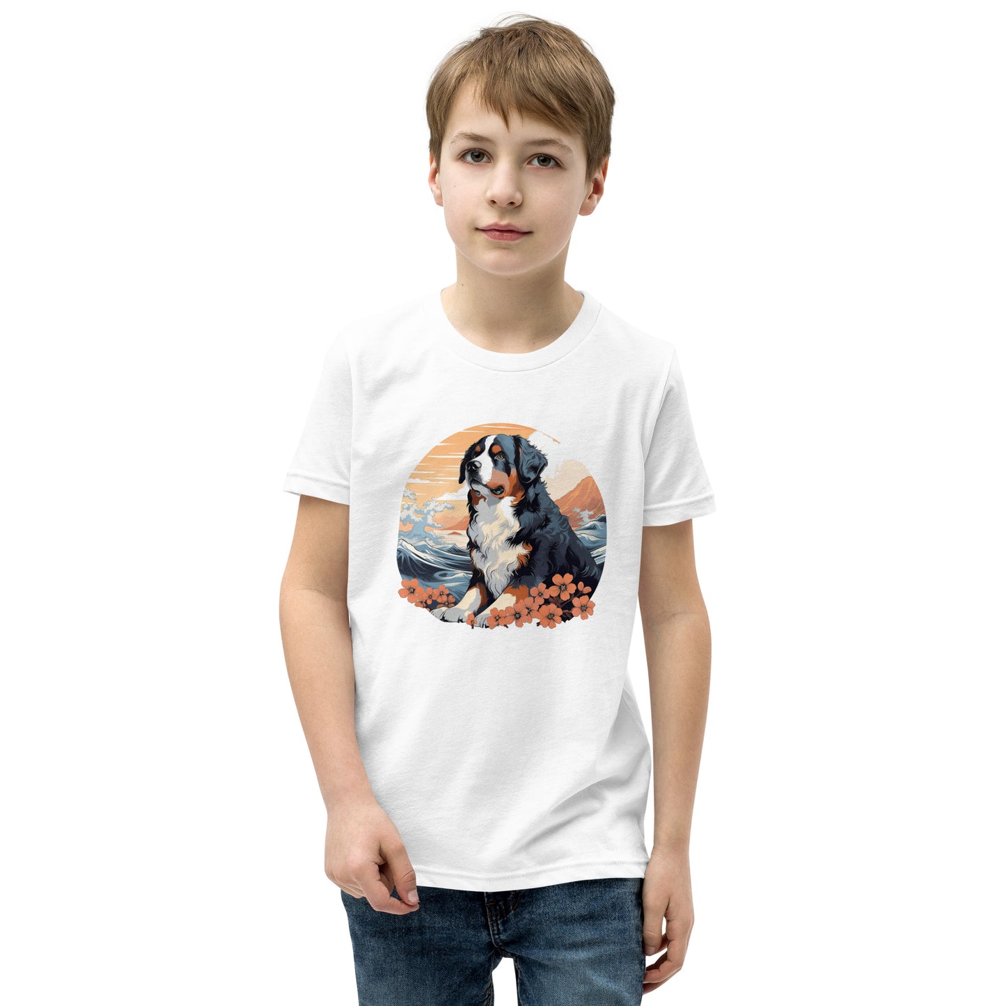 Aloha Bernese Mountain Dog - Youth Tee