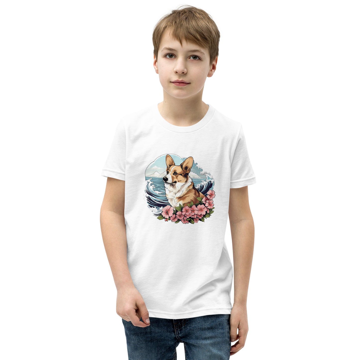 Aloha Corgi - Youth Tee